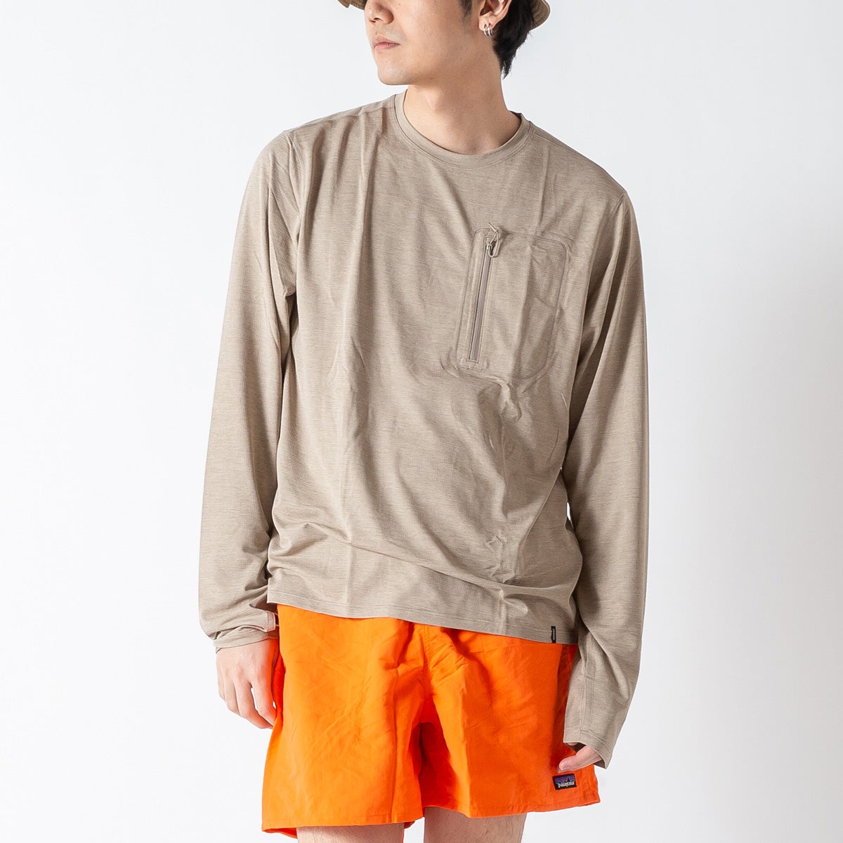 パタゴニア キャプリーン エアクルー Sサイズ patagonia パタゴニア L/Sキャプリーンクールサンシャツ メンズ