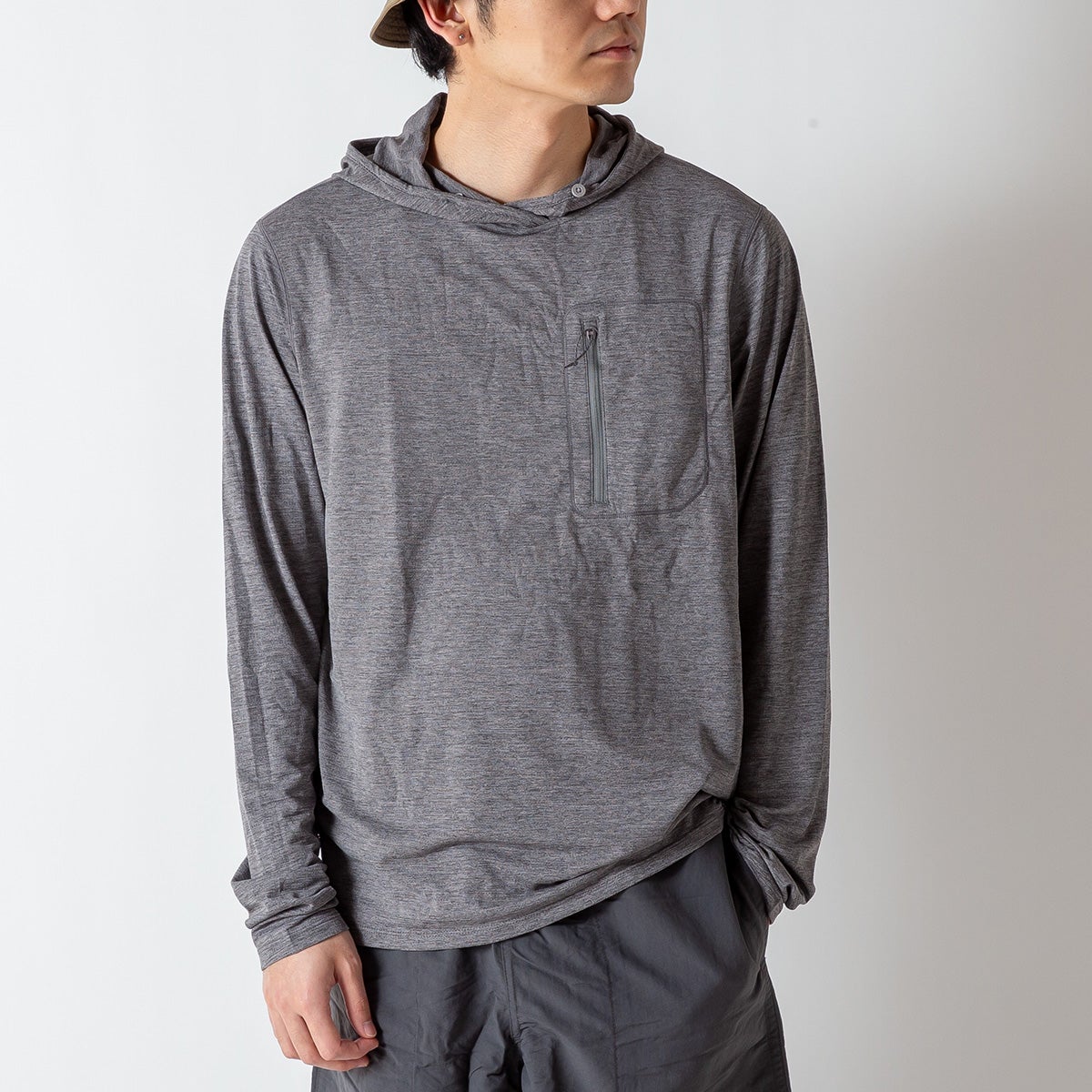 patagonia パタゴニア キャプリーンクールサンフーディ メンズ｜SUNDAY