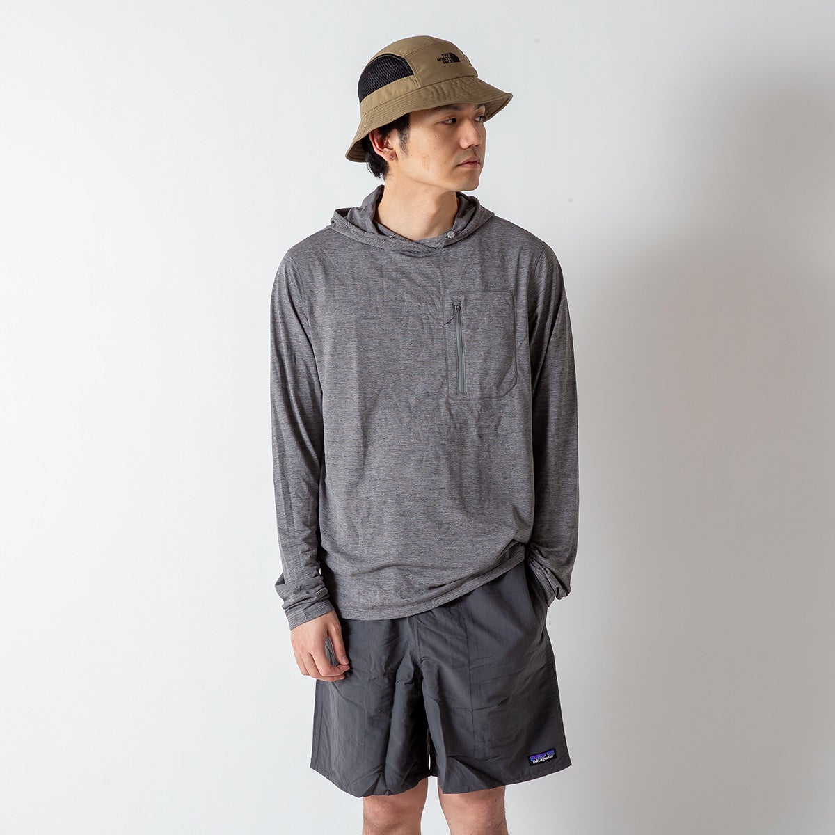 patagonia パタゴニア キャプリーンクールサンフーディ メンズ｜SUNDAY