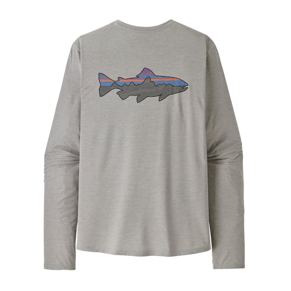patagonia パタゴニア L/Sキャプリーンクールサンシャツ-フィッツロイ