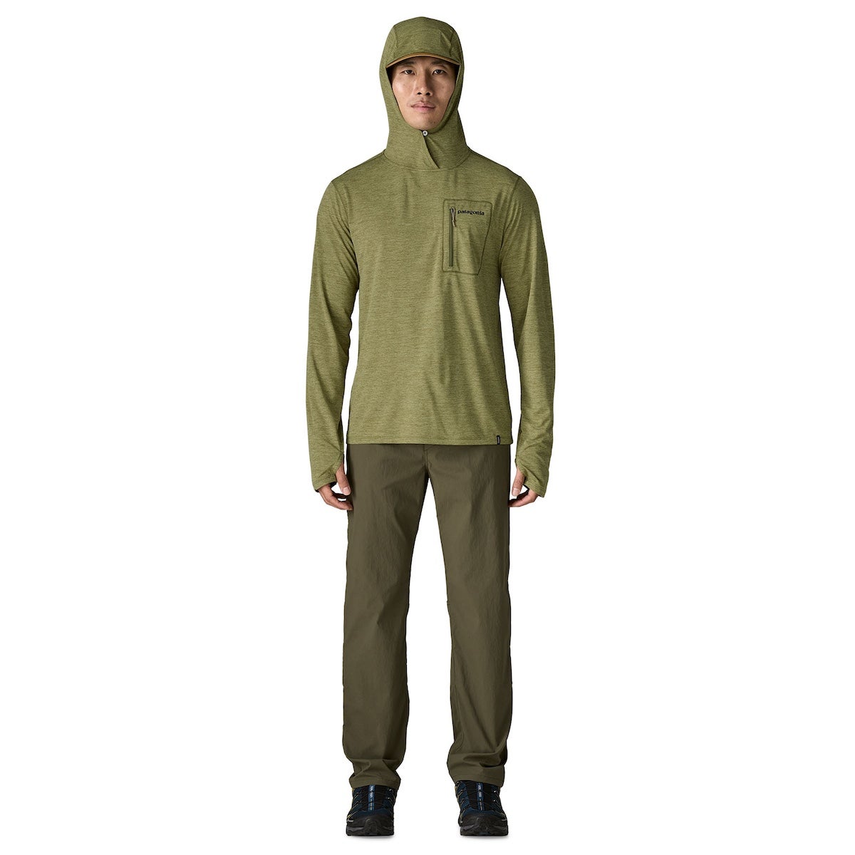 patagonia パタゴニア キャプリーンクールサンフーディ-フィッツロイ