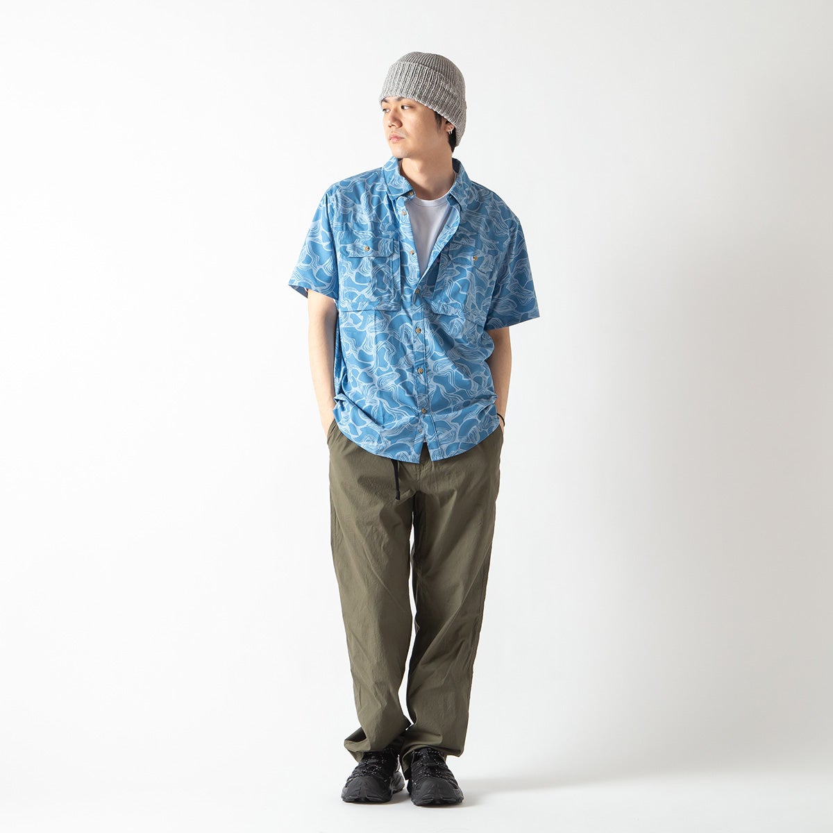 patagonia パタゴニア S/Sセルフガイデッドサンシャツ メンズ｜SUNDAY