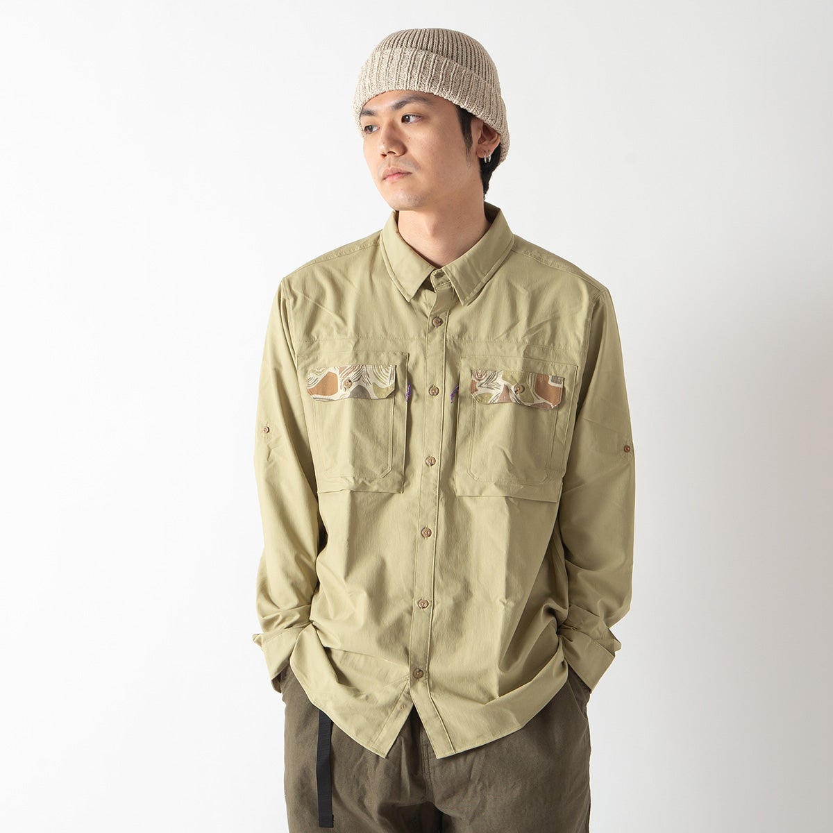 patagonia パタゴニア L/Sセルフガイデッドサンシャツ メンズ｜SUNDAY