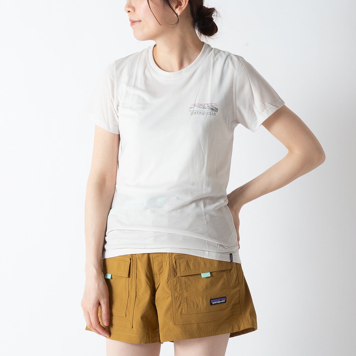 patagonia パタゴニア キャプリーンクールトレイルシャツ-ストラタ