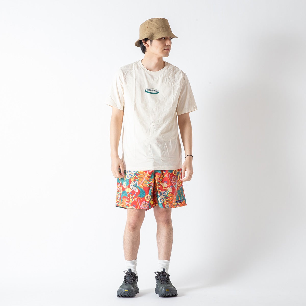 patagonia パタゴニア 95オーバルロゴTシャツ メンズ｜SUNDAY MOUNTAIN