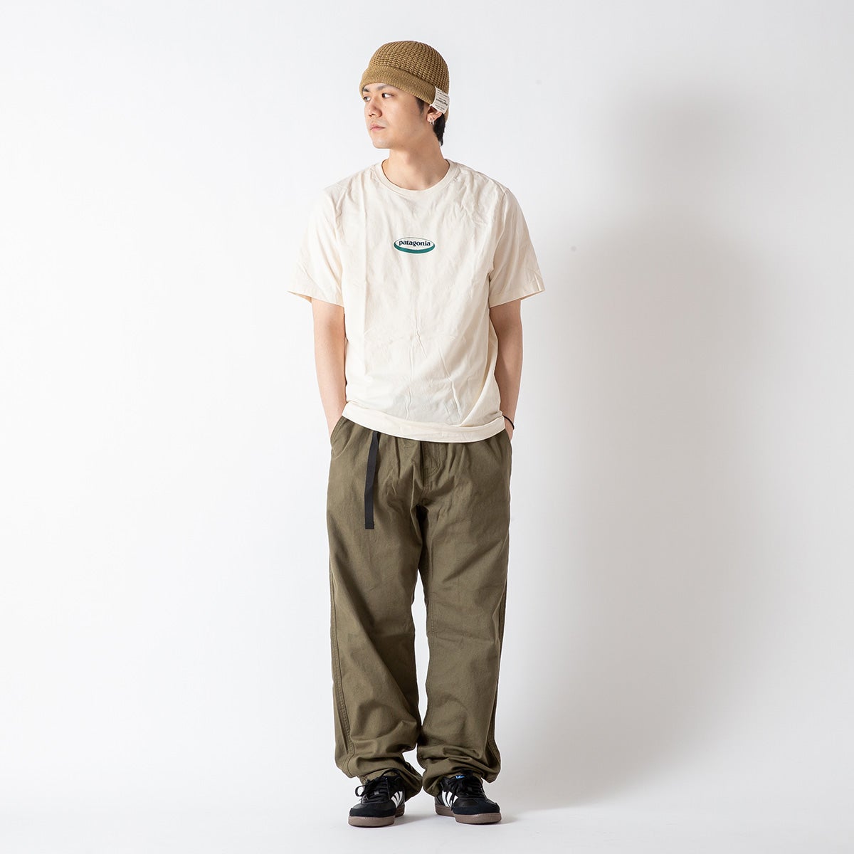 patagonia パタゴニア 95オーバルロゴTシャツ メンズ｜SUNDAY MOUNTAIN