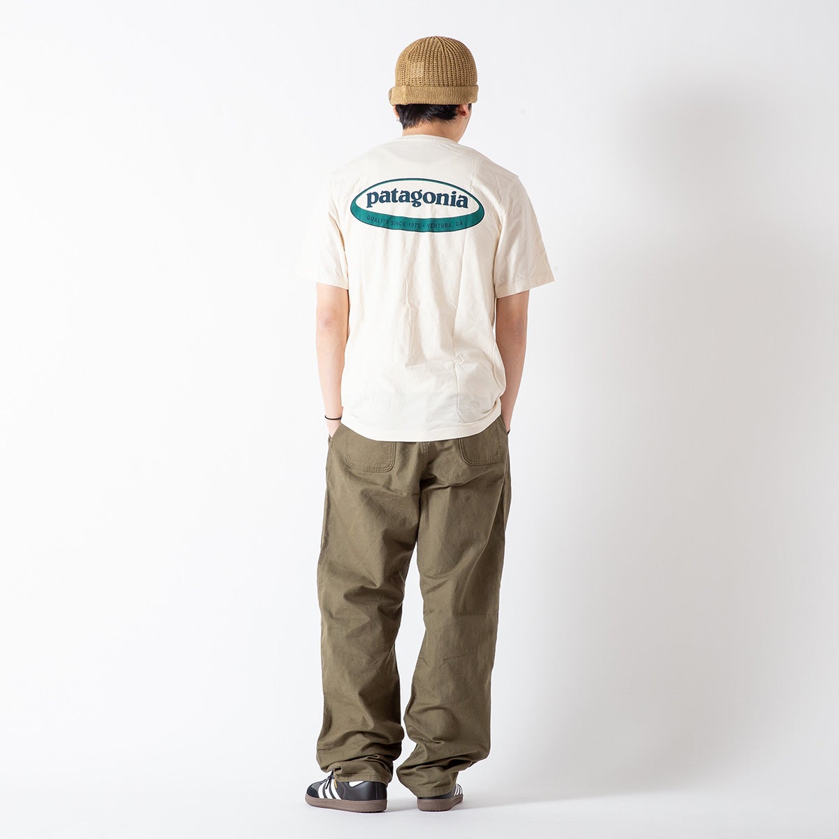 patagonia パタゴニア 95オーバルロゴTシャツ メンズ｜SUNDAY MOUNTAIN