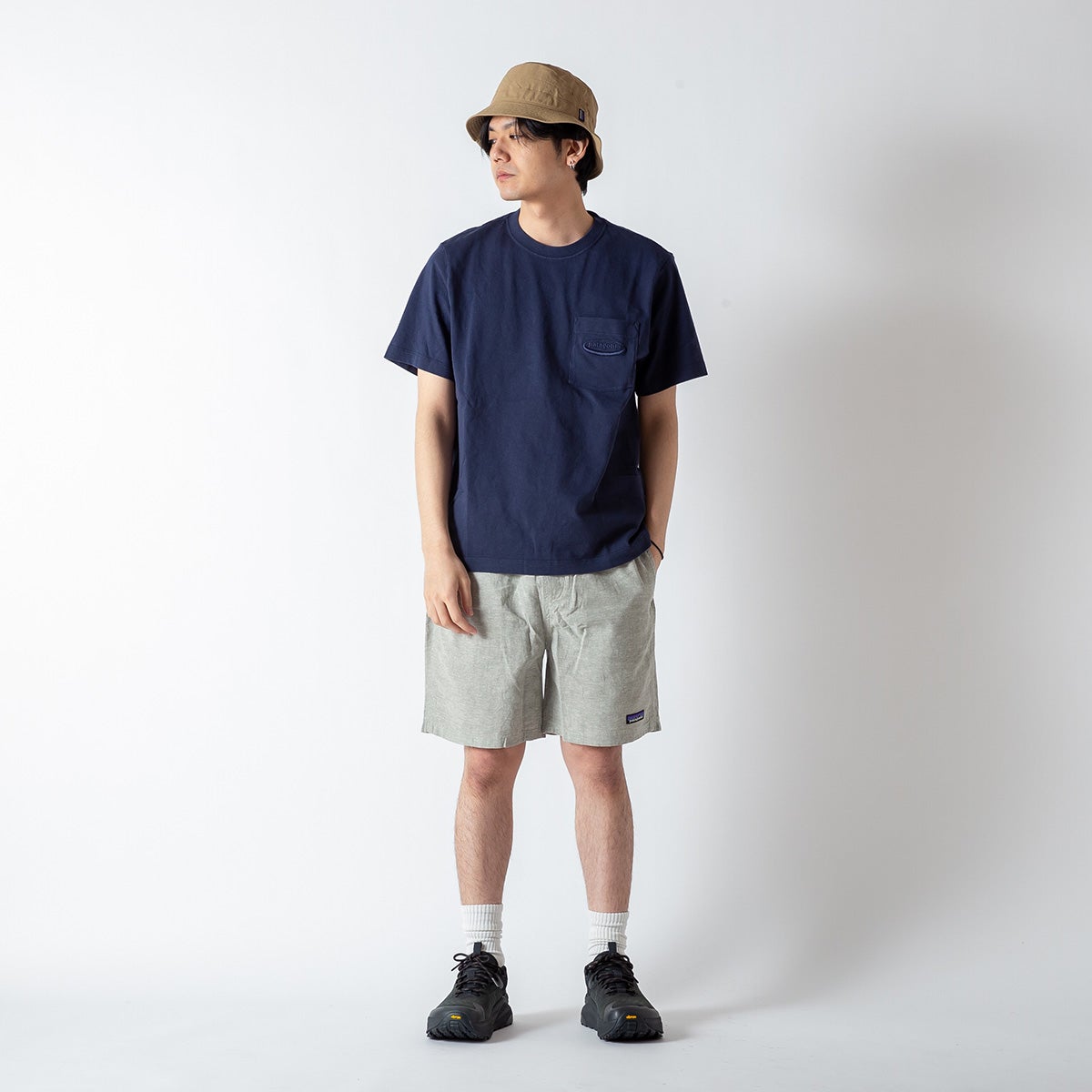 patagonia パタゴニア MW'95オーバルロゴポケットTee メンズ｜SUNDAY