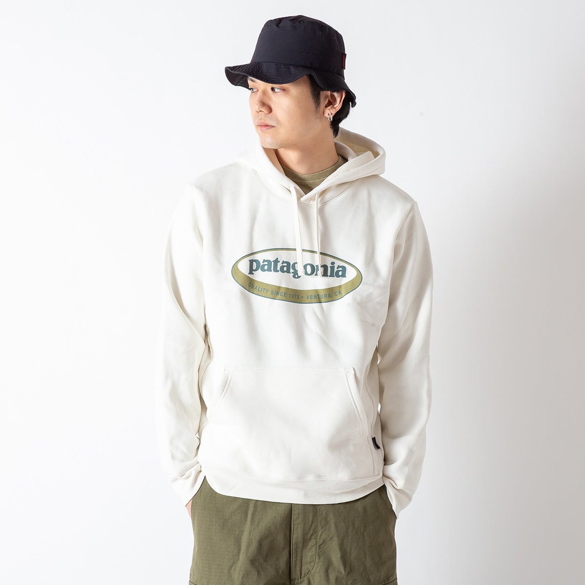 patagonia パタゴニア 95オーバルロゴアップライザルフーディ メンズ