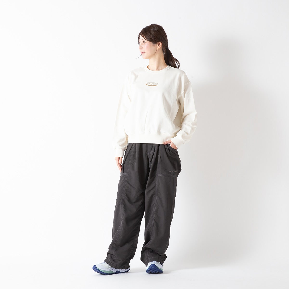 patagonia パタゴニア 95オーバルロゴデイリークルー【ウィメンズ