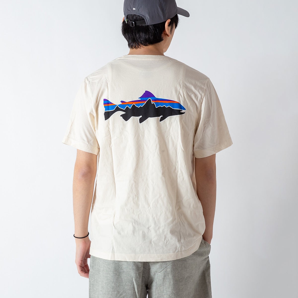 patagonia パタゴニア L/Sキャプリーンクールサンシャツ-フィッツロイ