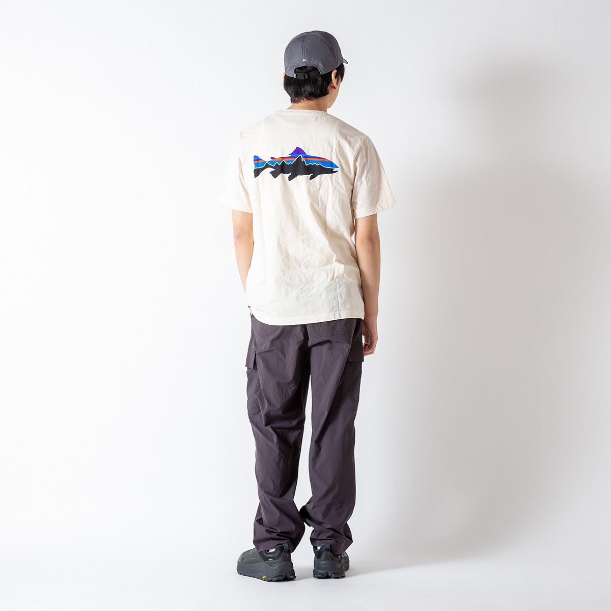 patagonia パタゴニア フィッツロイトラウトTシャツ メンズ｜SUNDAY
