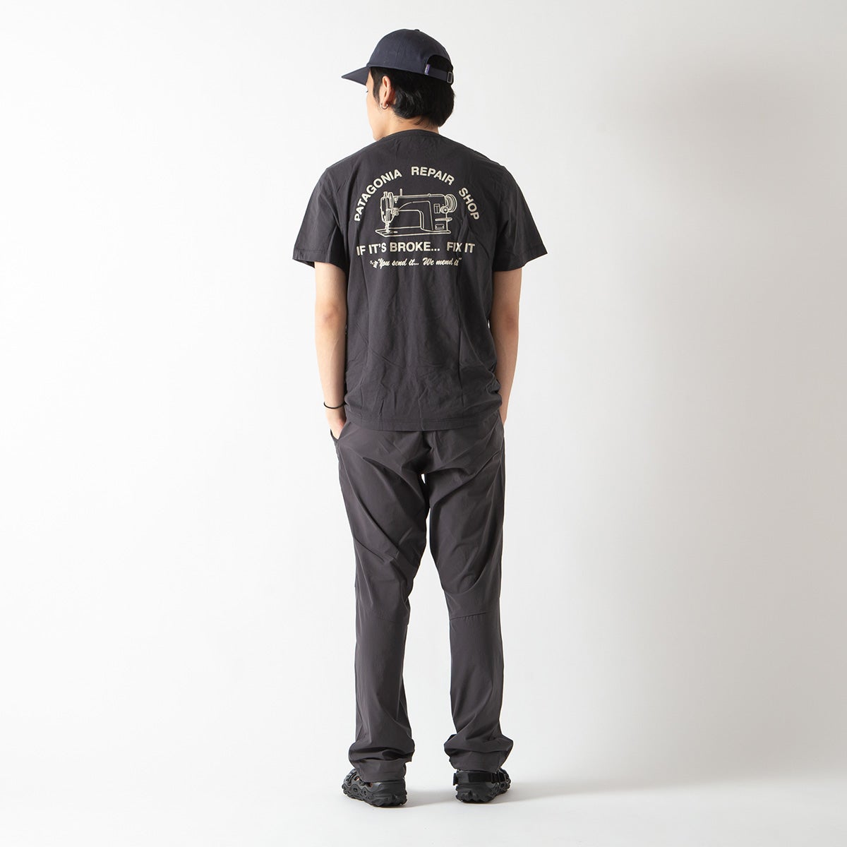 patagonia パタゴニア リペアショップTシャツ メンズ｜SUNDAY MOUNTAIN