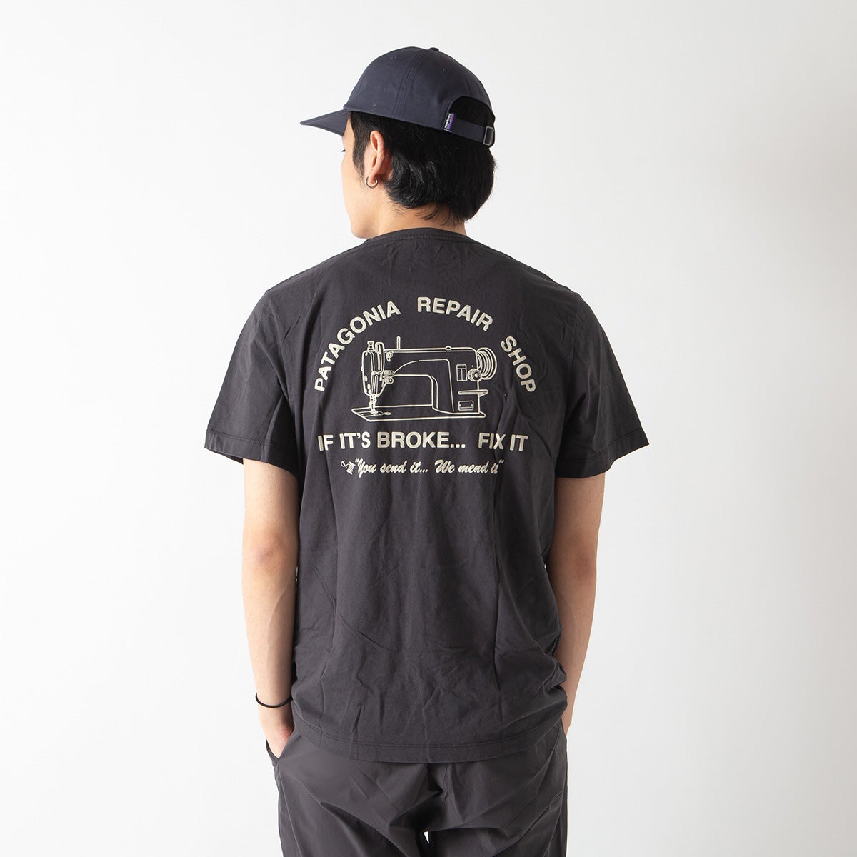 patagonia パタゴニア リペアショップTシャツ メンズ｜SUNDAY MOUNTAIN