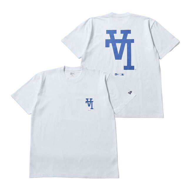 NEW ERA ニューエラ MLB S/S コットンTee アップサイドダウン ロサンゼルス・ドジャース
