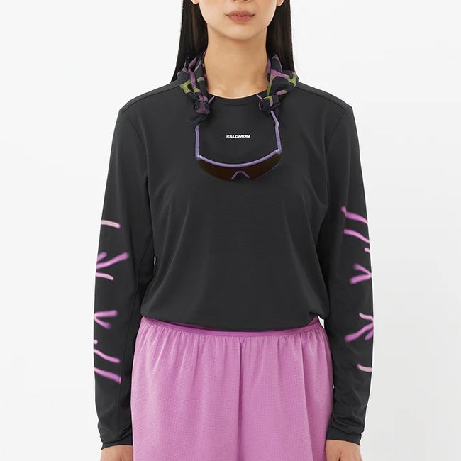 SALOMON サロモン シェイクアウトコアSS TEE GFX【ウィメンズ】