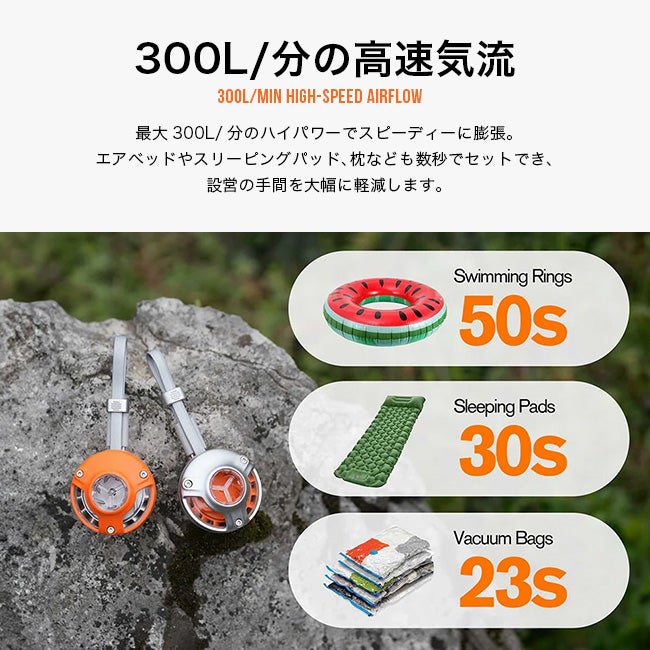AEROGOGO エアロゴーゴー ギガポンプエアー｜SUNDAY MOUNTAIN