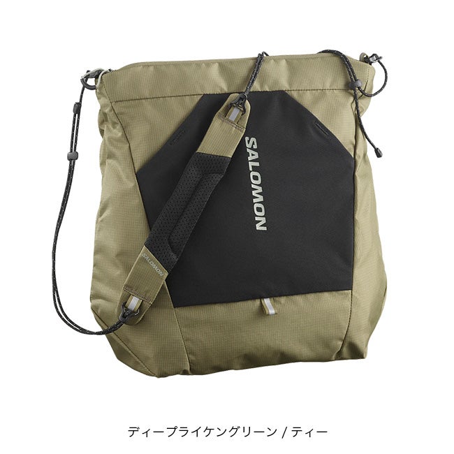 【未使用】SALSATION サルセーション　バッグ　カーキ SALOMON サロモン ACSパッカブルトートバッグ｜SUNDAY MOUNTAIN