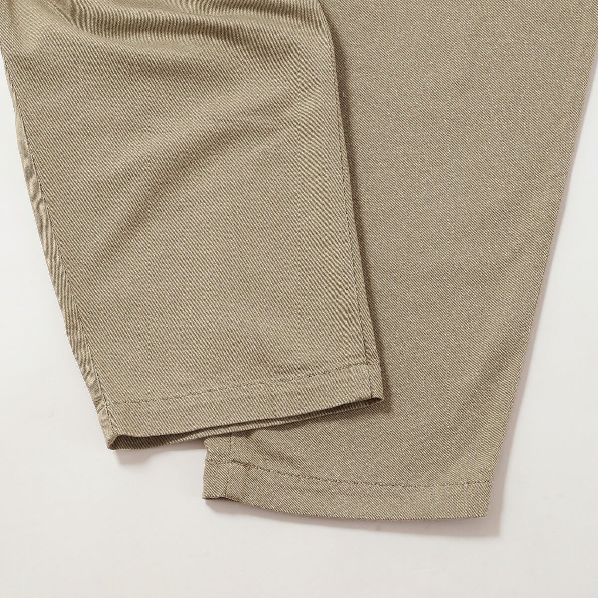 DANTON ダントン タックパンツ ルーズチノクロス【ウィメンズ
