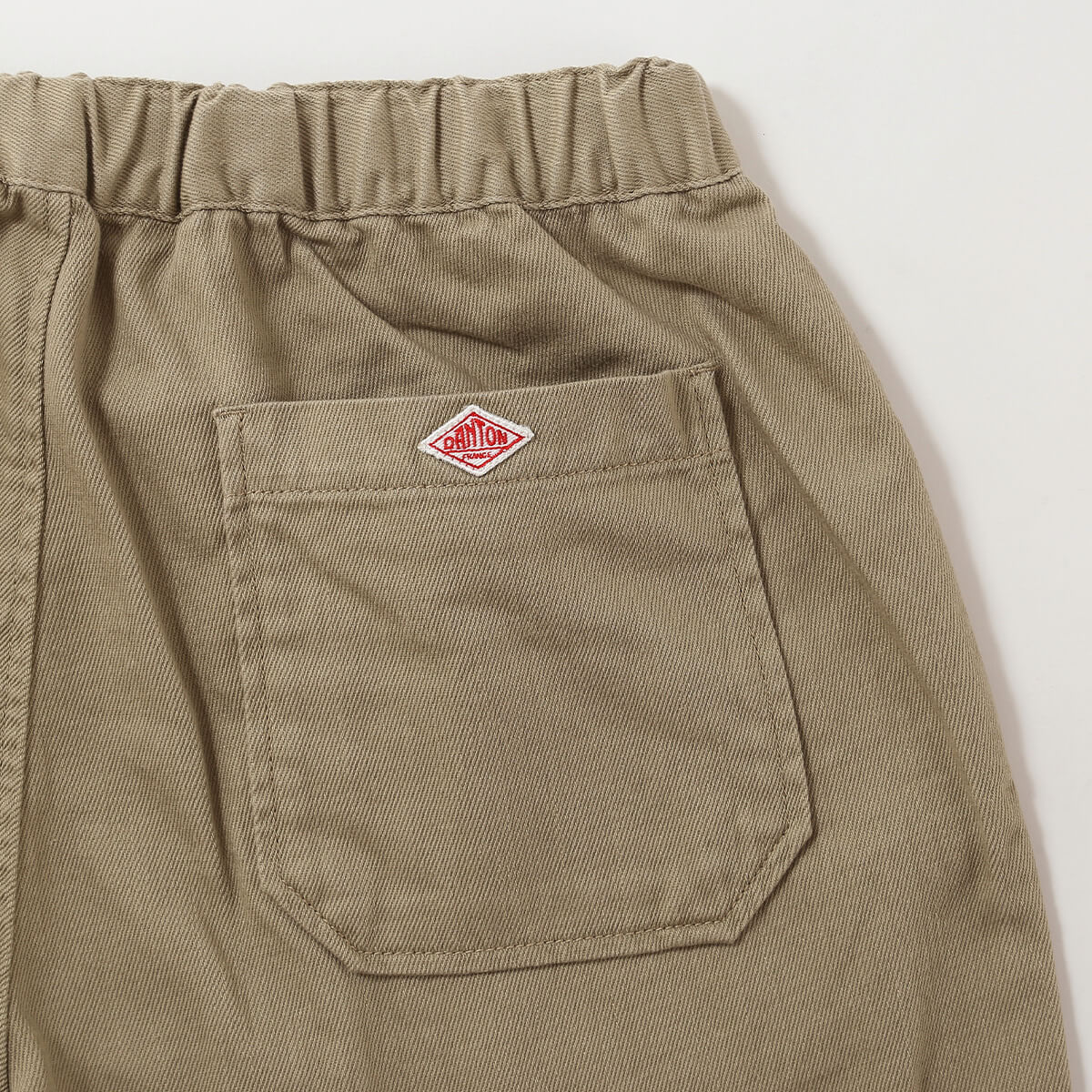 DANTON ダントン タックパンツ ルーズチノクロス【ウィメンズ