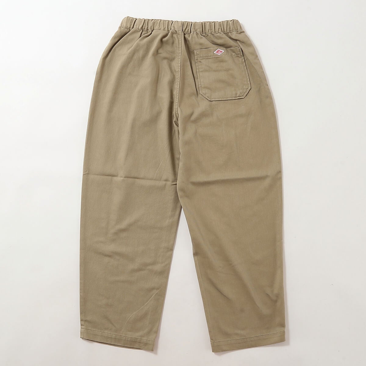 DANTON ダントン タックパンツ ルーズチノクロス【ウィメンズ
