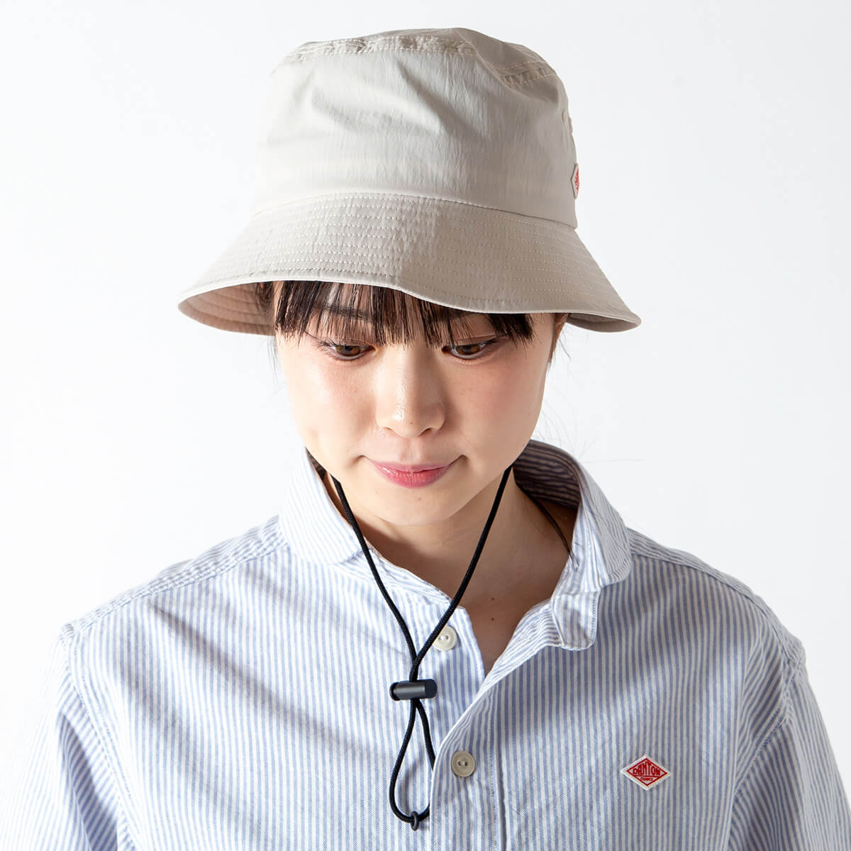 DANTON ダントン バケットハット ポリエステエルストレッチ ユニ