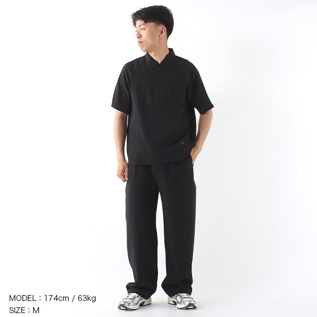 THE NORTH FACE ノースフェイス トランクルS/Sジップポロシャツ ユニ