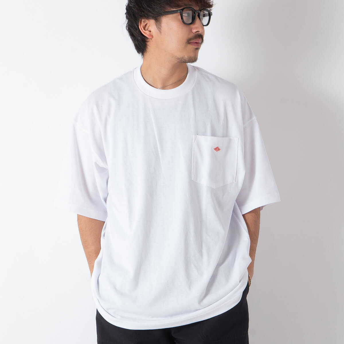DANTON ダントン ビッグTシャツ T/Cオープンエンドジャージ メンズ