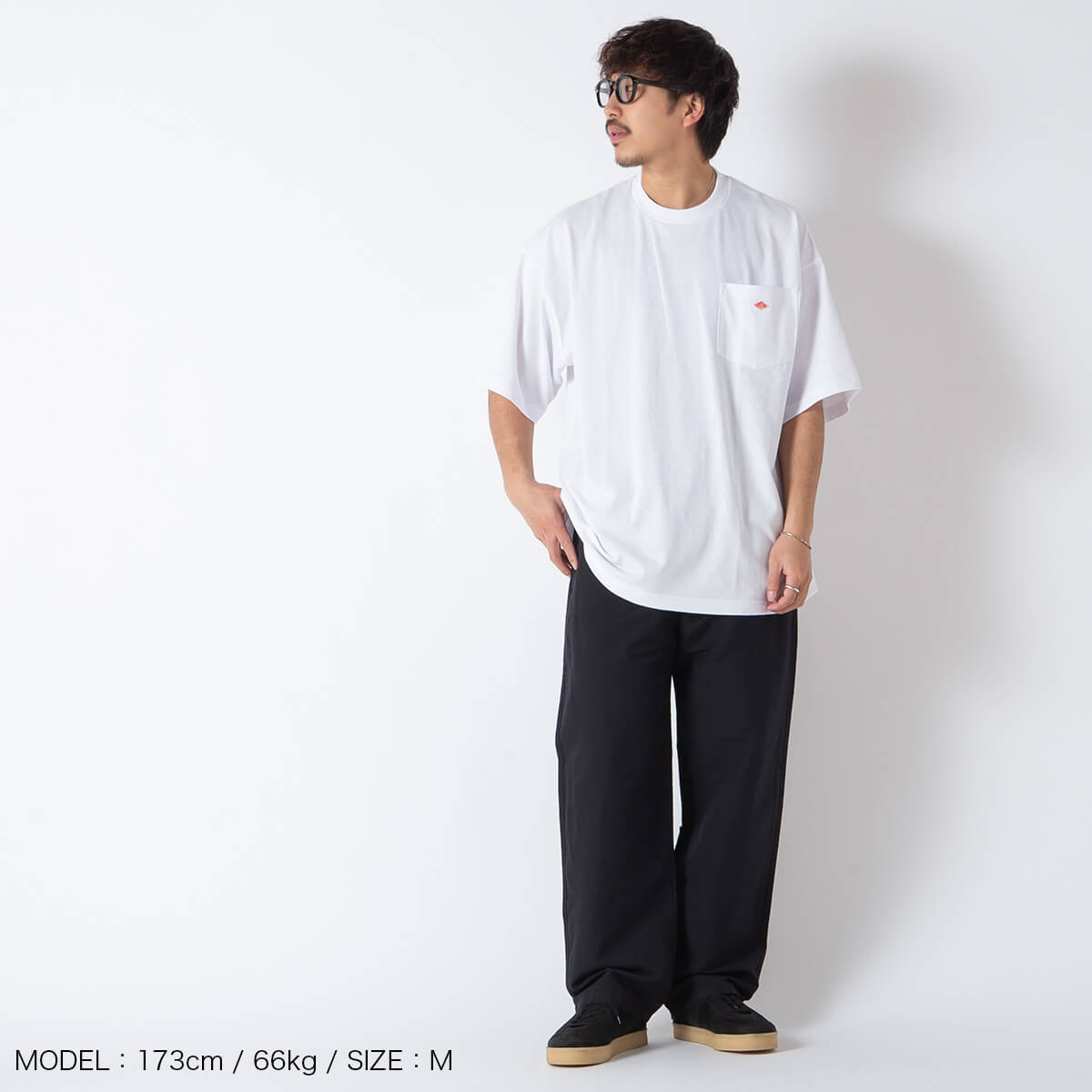 DANTON ダントン ビッグTシャツ T/Cオープンエンドジャージ メンズ