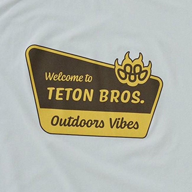 ティートンブロス SHOWA LOGO TBEA2個セット【別売対応可】 Teton Bros.（ティートンブロス）TB Trail Sign Tee White トニーT