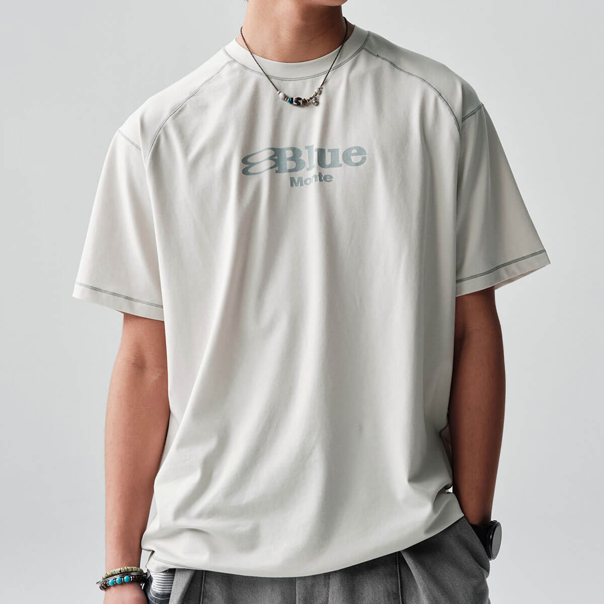 BLUE MONTE ブルーモンテ クールマックス速乾ショートスリーブTシャツ