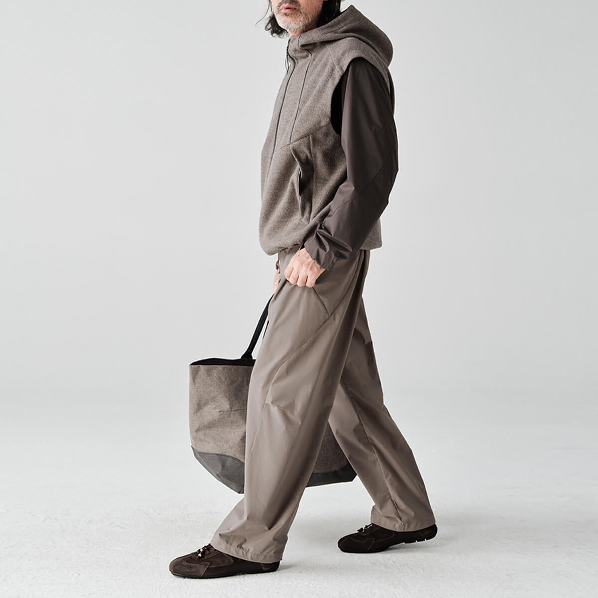 た*つ様 muta ソロテックス 防水パンツ オリーブグリーン6 SOLOTEX® ストレッチパンツ [全3色] – muta Online Store