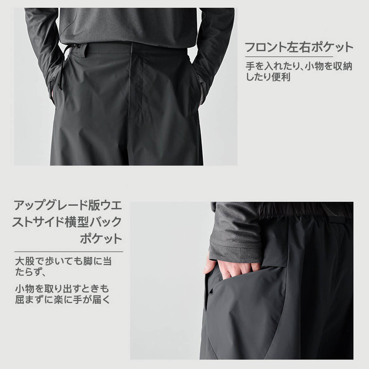 BLUE MONTE ブルーモンテ ソロテックス撥水ワークパンツ｜SUNDAY