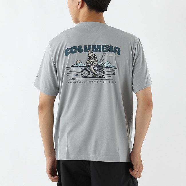 Columbia コロンビア シダートレイルバックグラフィックTシャツ メンズ