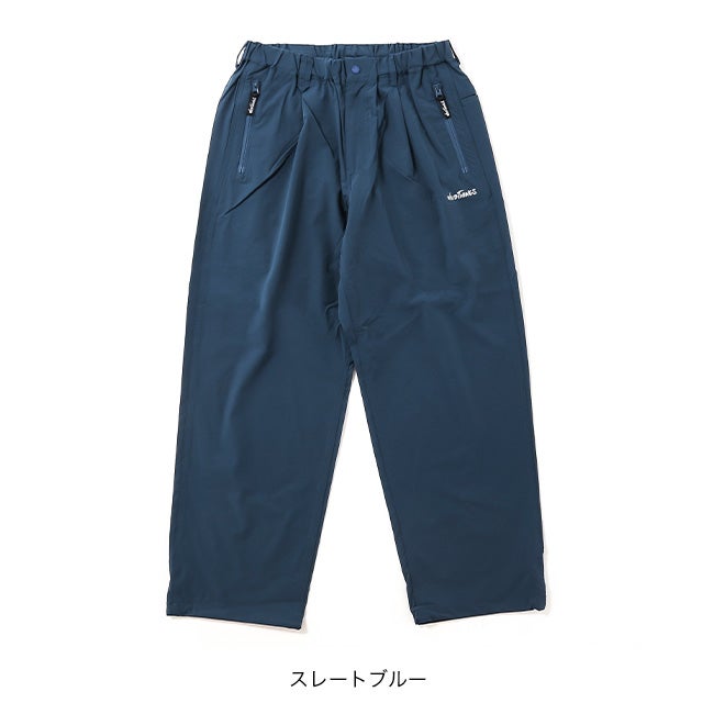 WILD THINGS ワイルドシングス イラスティックナイロンラックスパンツ