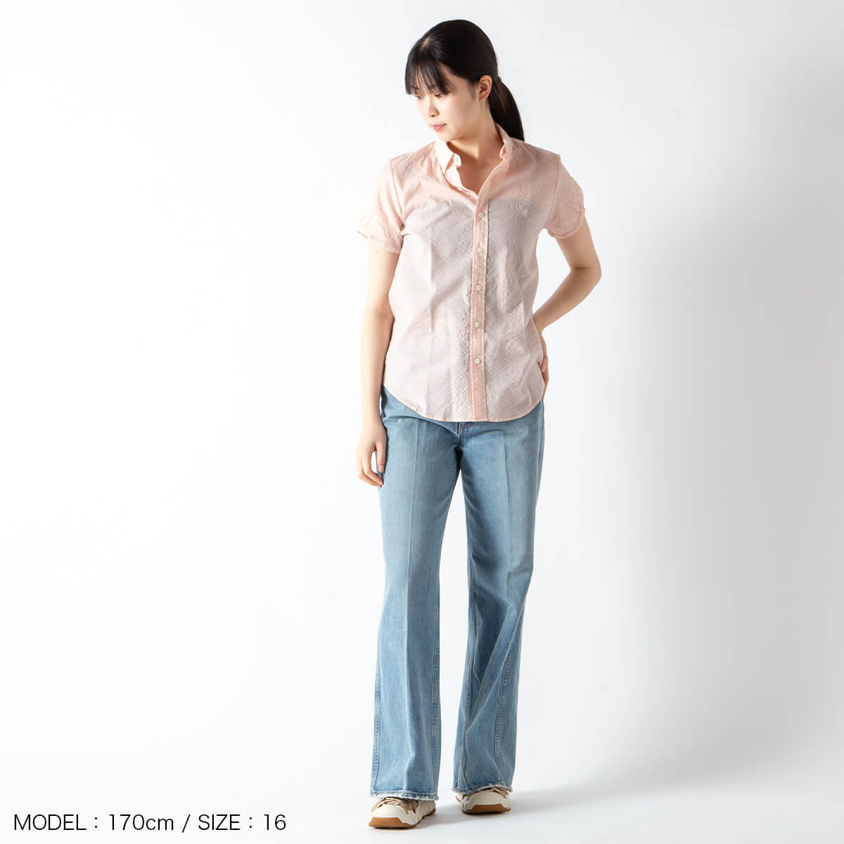 Gymphlex ジムフレックス フレンチスリーブシャツ ダイドコットン80