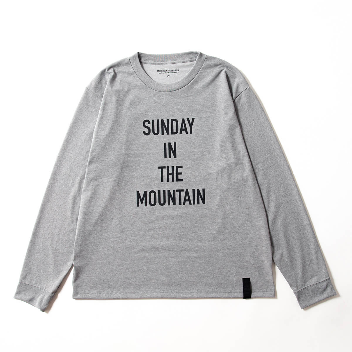 Mountain Research×SUNDAY MOUNTAIN S.I.T.M. L/S TEE｜SUNDAY