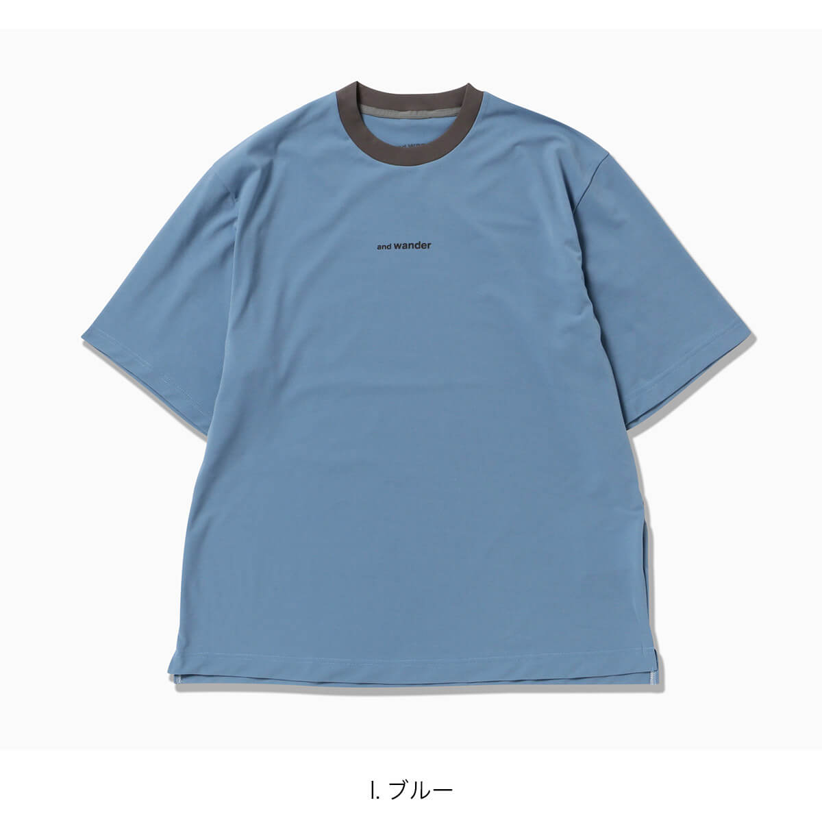 and wander アンドワンダー ドライメッシュT｜SUNDAY MOUNTAIN