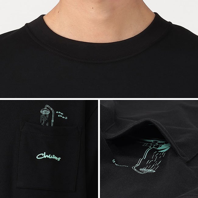 CHUMS チャムス CDポストランバスポケットTシャツ｜SUNDAY MOUNTAIN