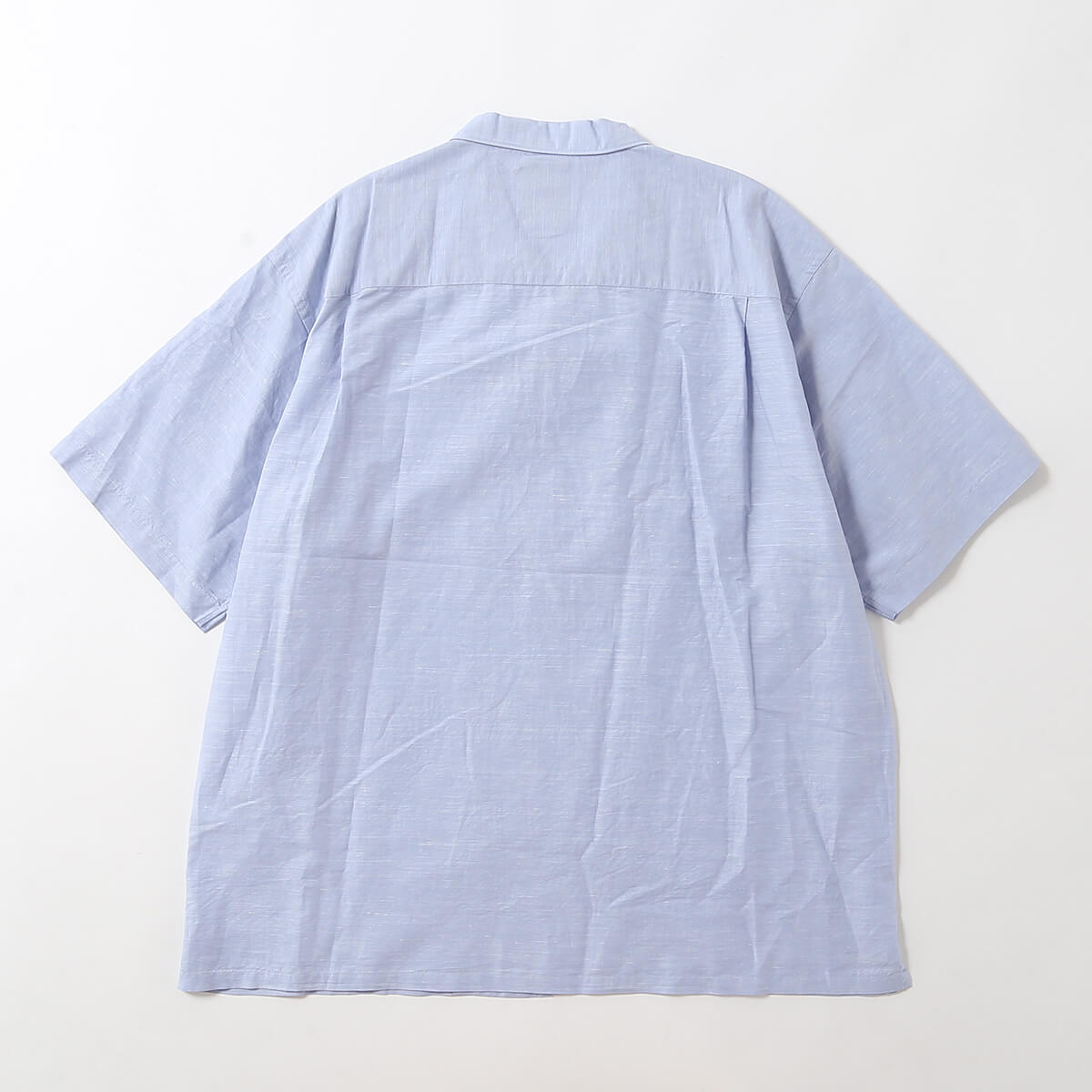DANTON ダントン　コットン リネン スラブ ショートスリーブ ロングシャツ DANTON コットン リネン スラブ ショートスリーブ ロング シャツ