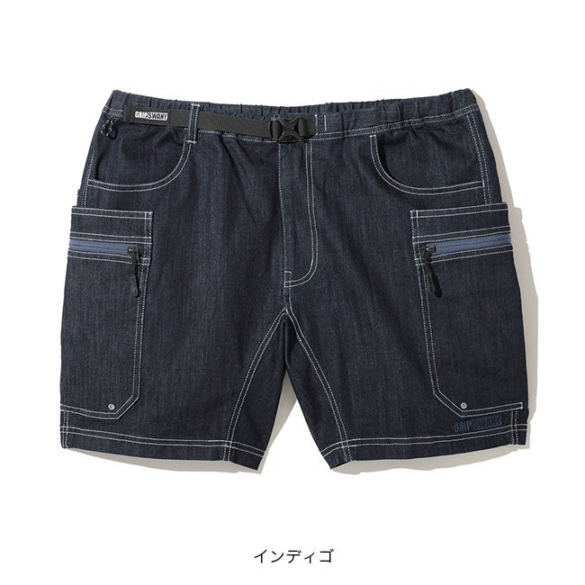 GRIP SWANY グリップスワニー クールマックスデニムギアショーツ