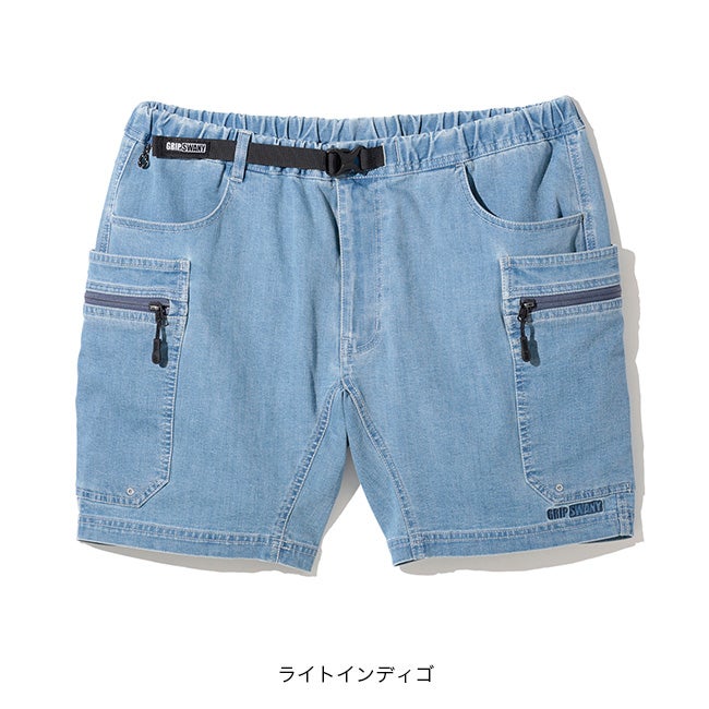 GRIP SWANY グリップスワニー クールマックスデニムギアショーツ
