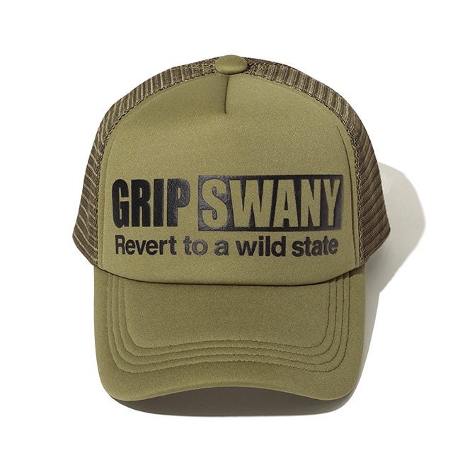 GRIP SWANY グリップスワニー ボックスロゴトラッカーキャップ｜SUNDAY