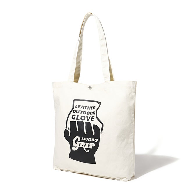 GRIP SWANY グリップスワニー グローブロゴトートバッグ(L)｜SUNDAY