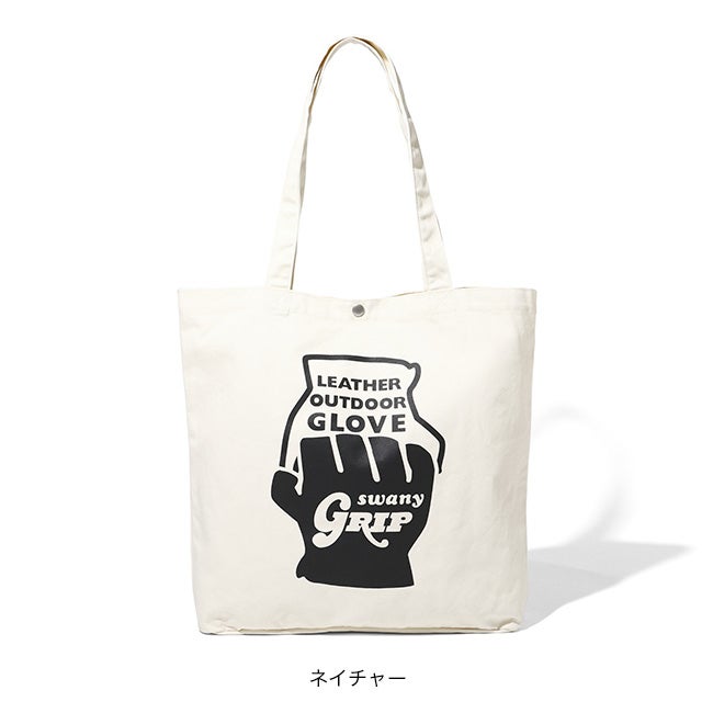GRIP SWANY グリップスワニー グローブロゴトートバッグ(L)｜SUNDAY