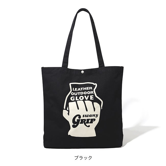 GRIP SWANY グリップスワニー グローブロゴトートバッグ(L)｜SUNDAY