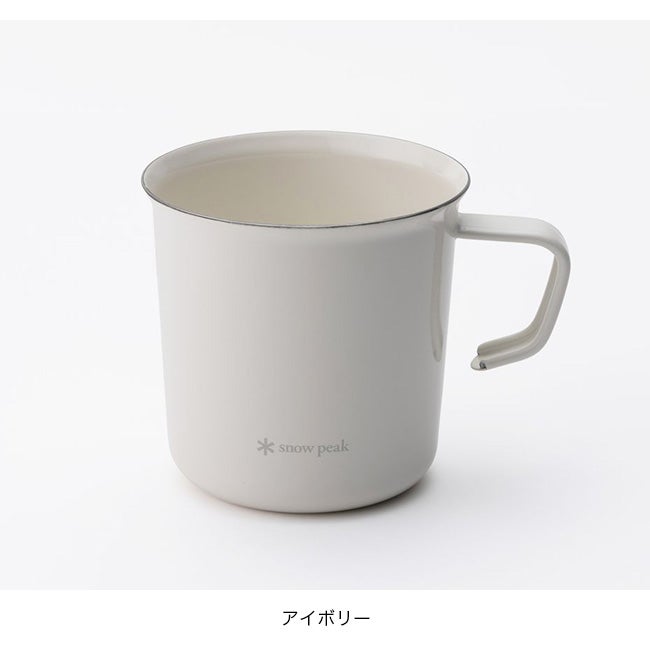  Peak Daily Peak Outlook マグカップ snow peak スノーピーク ホーローマグ360｜SUNDAY MOUNTAIN｜サンデー