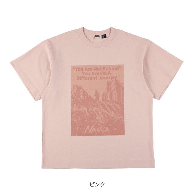 house on the hill ピンク Tシャツ　80 NANGA ナンガ エコハイブリッドフィールドトゥシティTEE｜SUNDAY