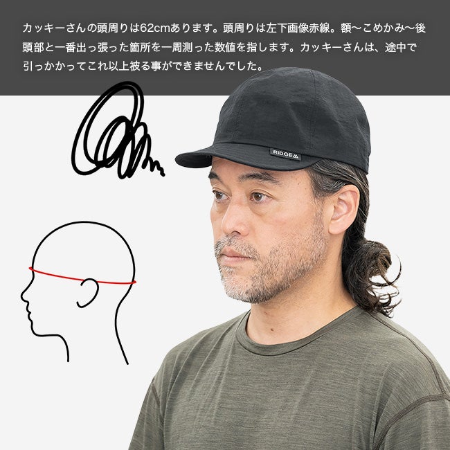 RIDGE MOUNTAIN GEAR リッジマウンテンギア ベーシックキャップNT