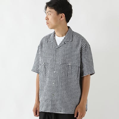 Porter Classic ポータークラシック ケルアックリネンギンガムチェック 